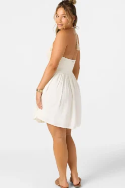 Kindra Short Dress - Winter White | O'Neill