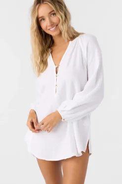 Krysten Tunic Dress - White | O'Neill