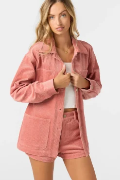 Langford Shacket Jacket - Desert Sand | O'Neill