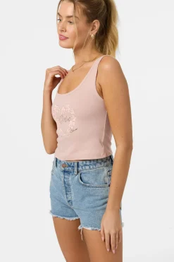 Leah Hawaii Scoopneck Tank