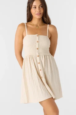 Leighton Short Dress - Tapioca | O'Neill
