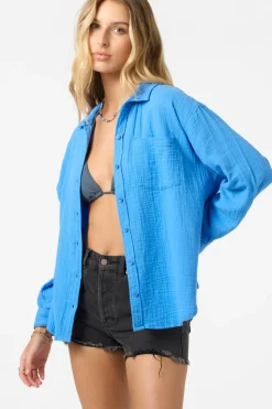 Leni Relaxed Long Sleeve Top - Regatta | O'Neill