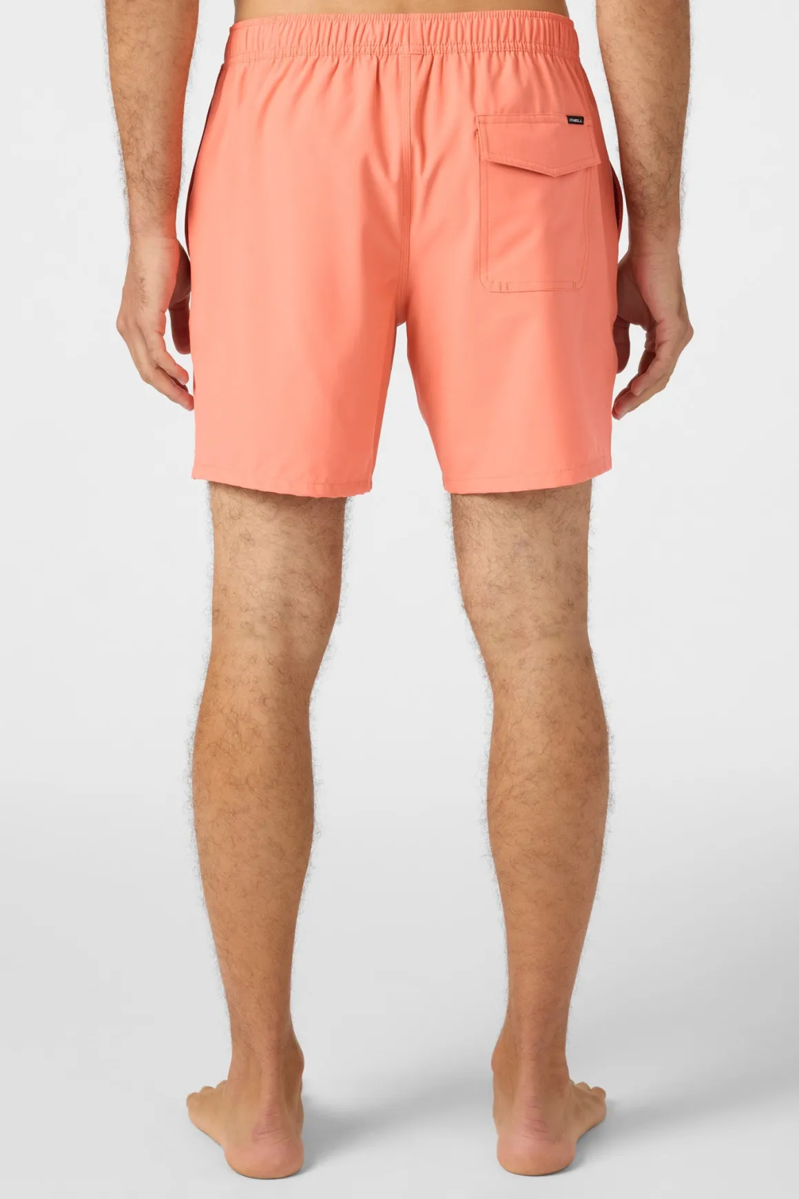 Lennox Hermosa Solid 17" Swim Trunks Trunks - Peach Echo | O'Neill