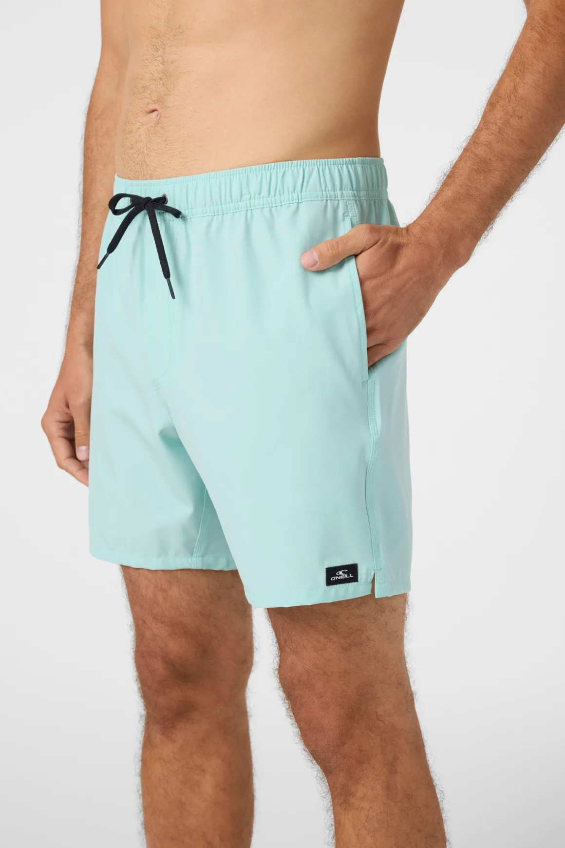 Lennox Hermosa Solid 17" Swim Trunks Trunks - Pastel Turquoise | O'Neill