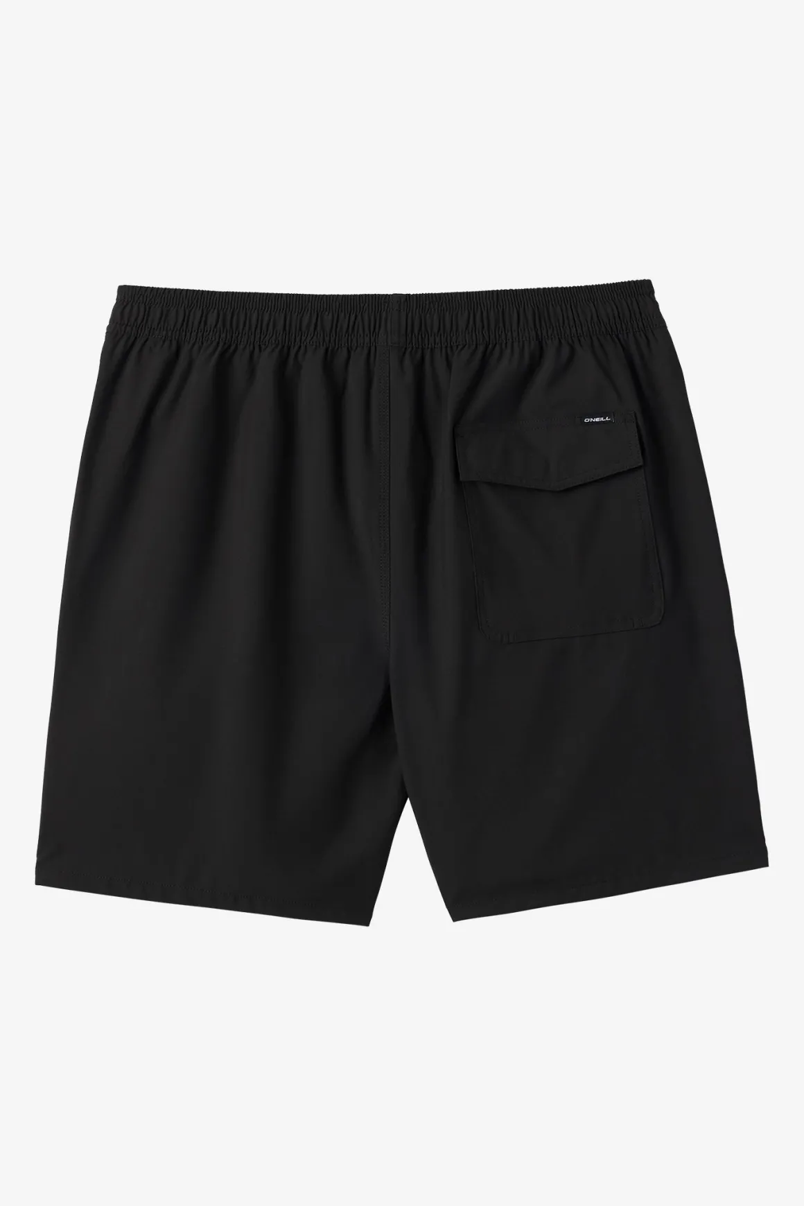 Lennox Hermosa Solid Volley 17" Swim Trunks Trunks - Black | O'Neill