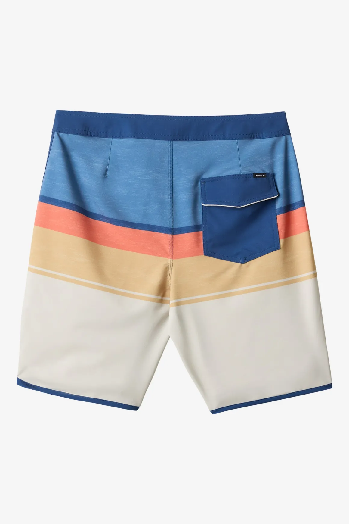 Lennox Scallop 19" Boardshorts - Lt Khaki | O'Neill