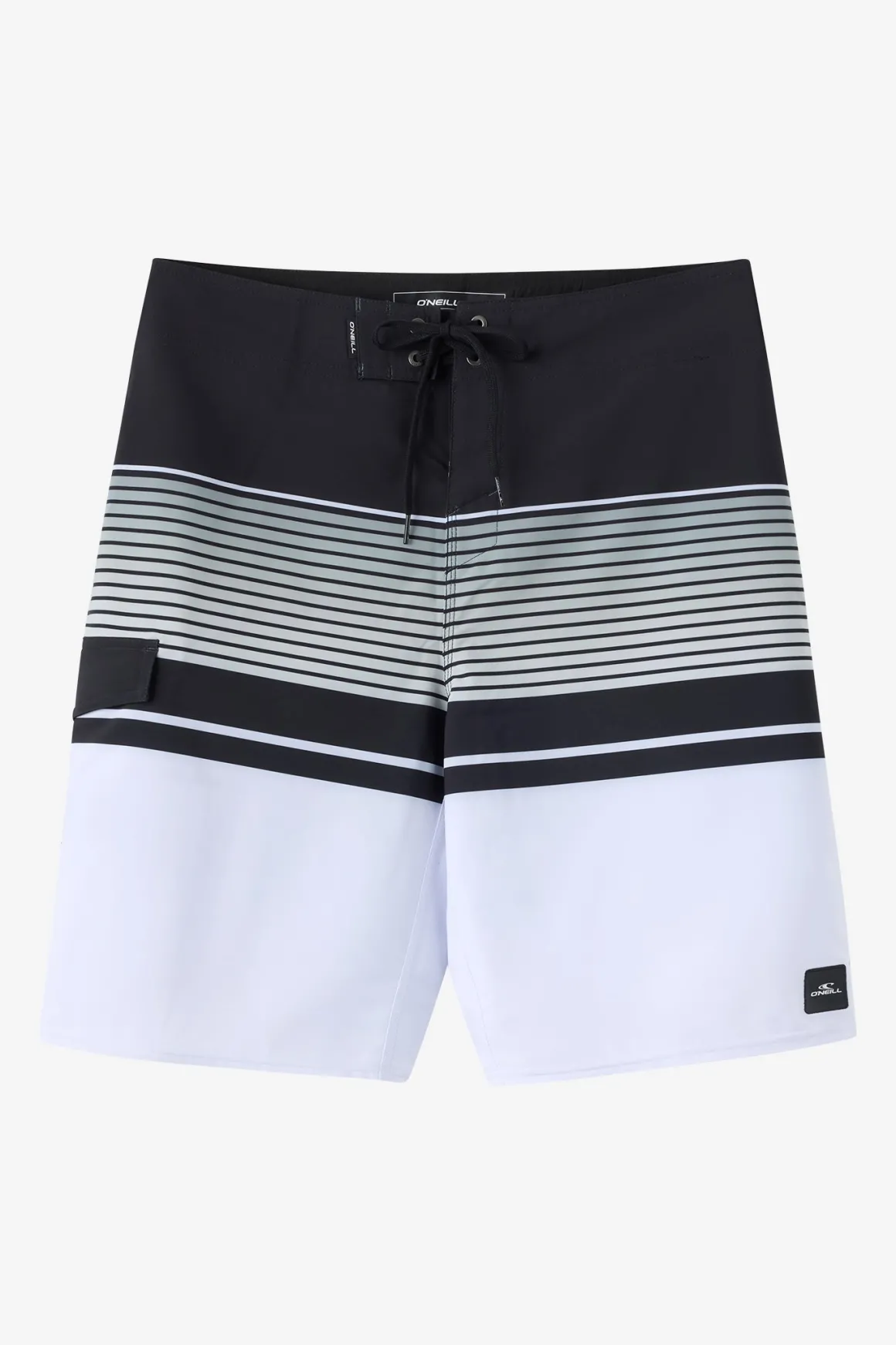 Lennox Stripe 21" Boardshorts - White | O'Neill