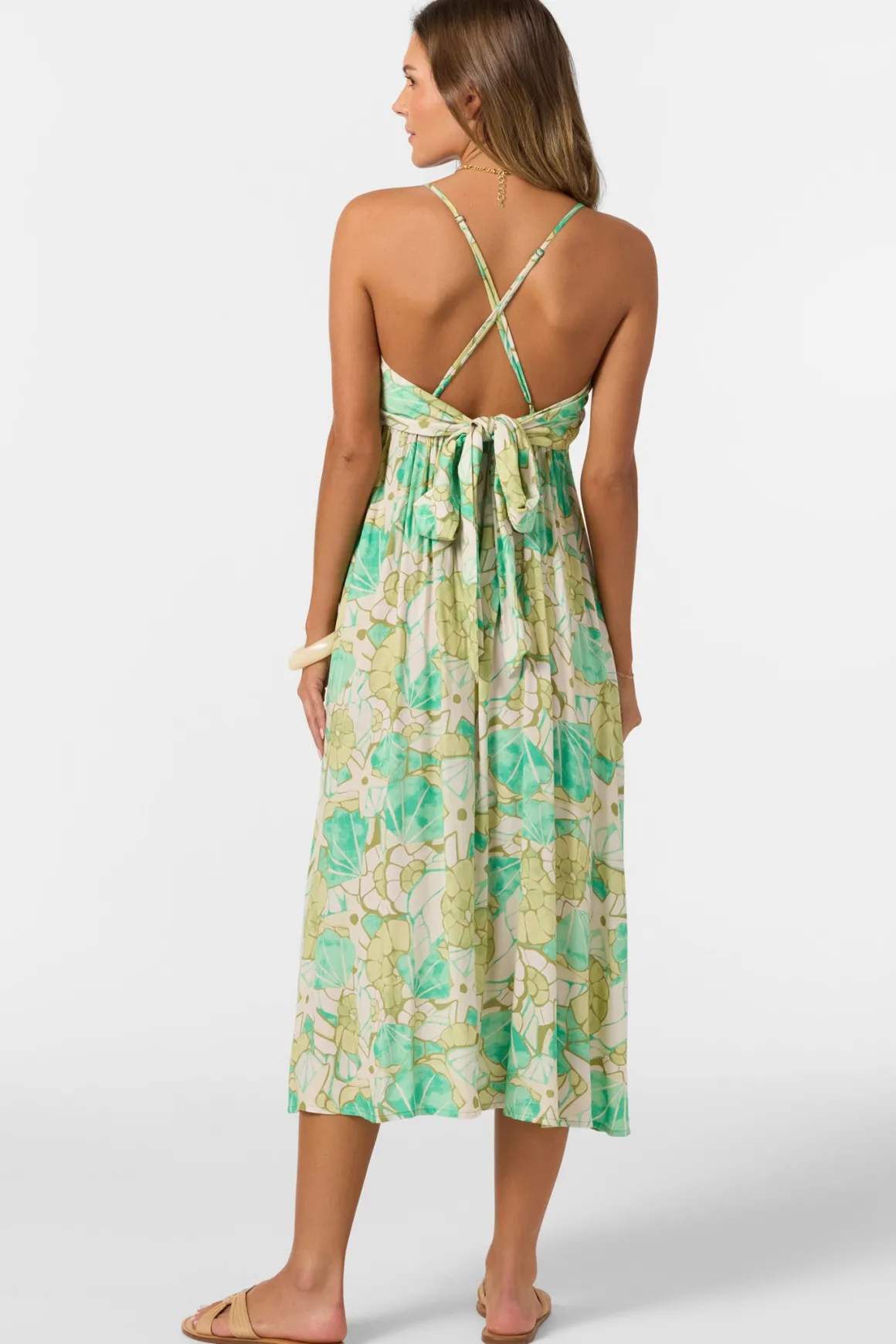 Leona Midi Dress - Peacock Green | O'Neill