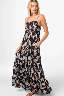 Lillie Bali Floral Dress Maxi Dress - Black | O'Neill