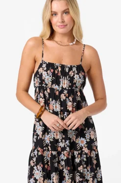Lillie Bali Floral Dress Maxi Dress - Black | O'Neill