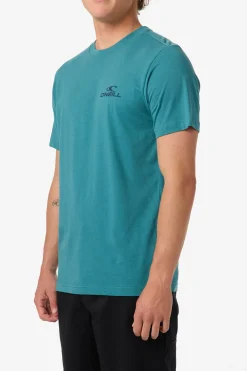 Lineup Classic Tee Standard Fit Tee - Hydro | O'Neill