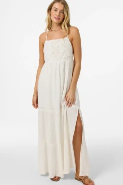 Lisbon Maxi Dress Dress - Winter White | O'Neill