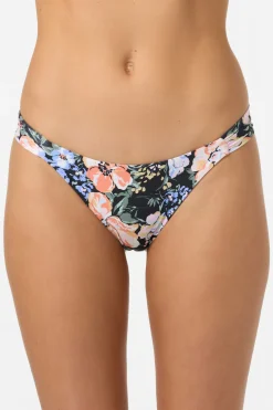 Liz Floral Kee Beach Full Bottoms - Black | O'Neill