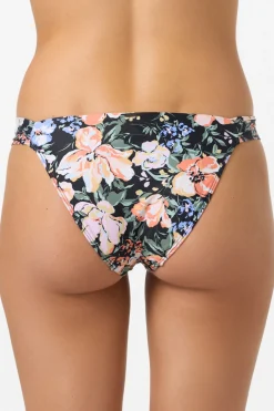 Liz Floral Kee Beach Full Bottoms - Black | O'Neill
