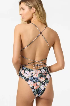 Liz Floral Marbella One-Piece - Black | O'Neill