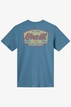 Locksmith Classic Tee Standard Fit Tee - Blue Fusion | O'Neill