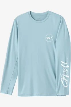 Logo Upf Ls Tee Long Sleeve Tee - Stone Blue | O'Neill