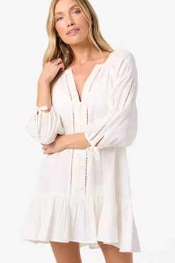 Lou Mini Cover-Up Dress - White | O'Neill