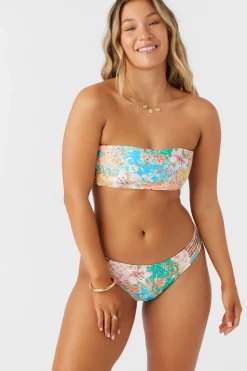 Lua Floral Bells Bandeau Top - Multi Clr | O'Neill