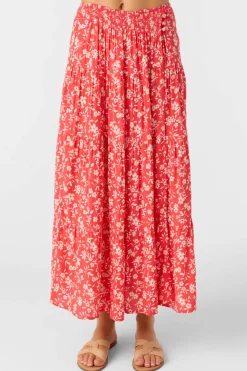 Luciana Midi Skirts - Cayenne | O'Neill