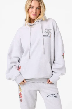 Lush Oversized Hoodie Pullover Fleece - Heather Grey | O'Neill