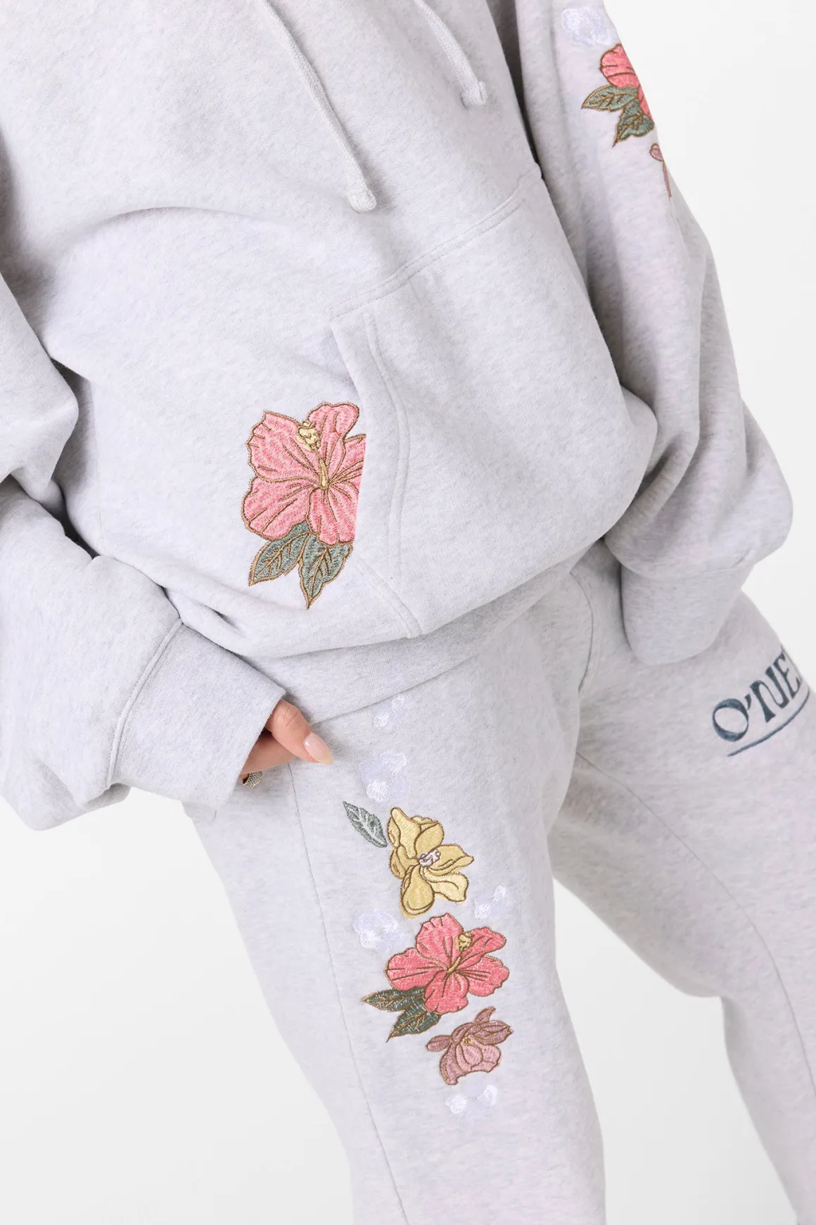 Lush Oversized Hoodie Pullover Fleece - Heather Grey | O'Neill