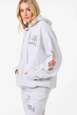Lush Oversized Hoodie Pullover Fleece - Heather Grey | O'Neill