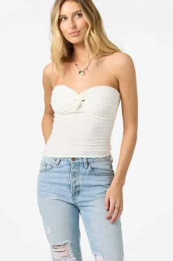 Lydia Sleeveless Top - White | O'Neill
