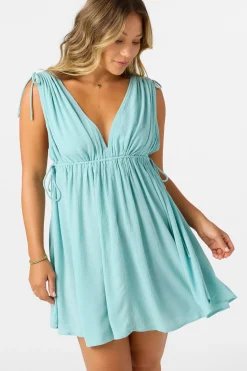 Madeleine Short Dress - Nile Blue | O'Neill