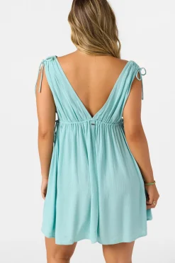 Madeleine Short Dress - Nile Blue | O'Neill