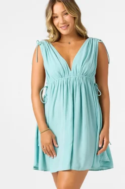 Madeleine Short Dress - Nile Blue | O'Neill