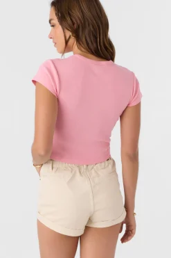 Malibu Mirage Tee - Peony | O'Neill