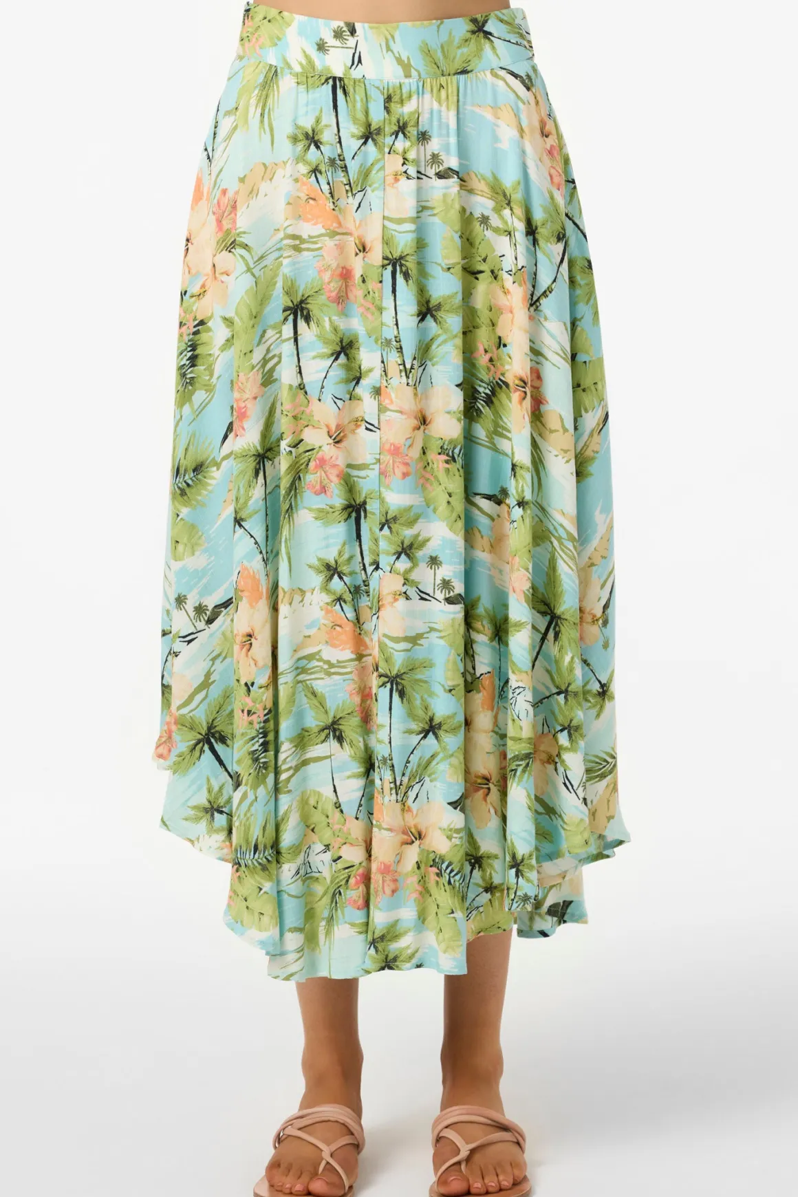 Marnie Tropical Maxi Skirts - Nile Blue | O'Neill