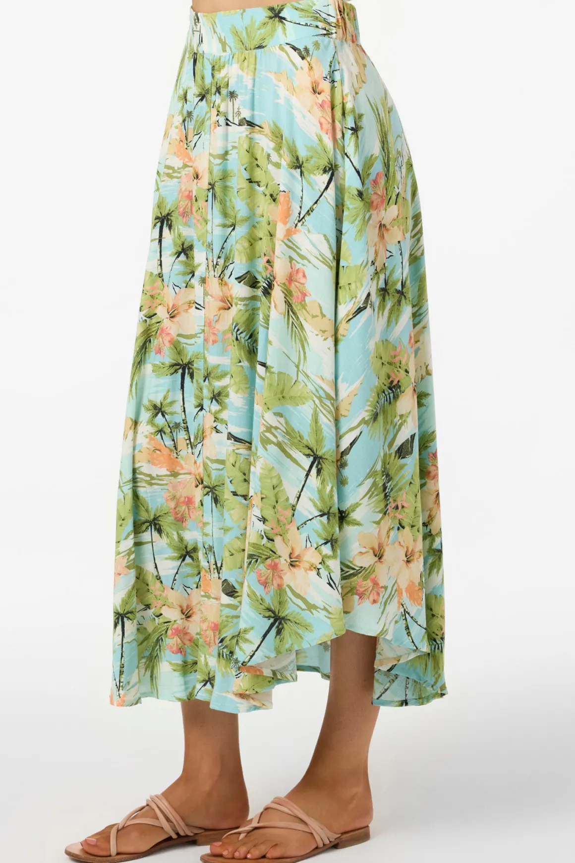 Marnie Tropical Maxi Skirts - Nile Blue | O'Neill