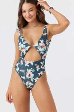 Melody Floral Morro Bay One-Piece - Slate | O'Neill