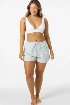 Millie Seersucker Beach Shorts - Winter White | O'Neill