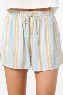Millie Stripe Beach Shorts - Tapioca | O'Neill