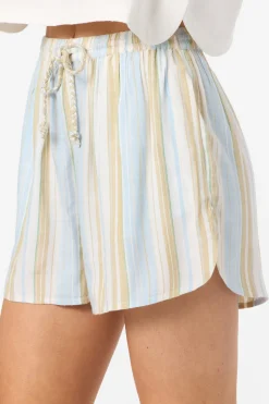 Millie Stripe Beach Shorts - Tapioca | O'Neill