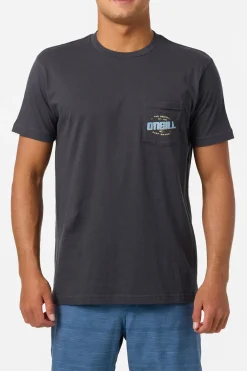 Name Badge Pocket Standard Fit Tee - Phantom | O'Neill