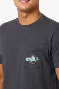 Name Badge Pocket Standard Fit Tee - Phantom | O'Neill