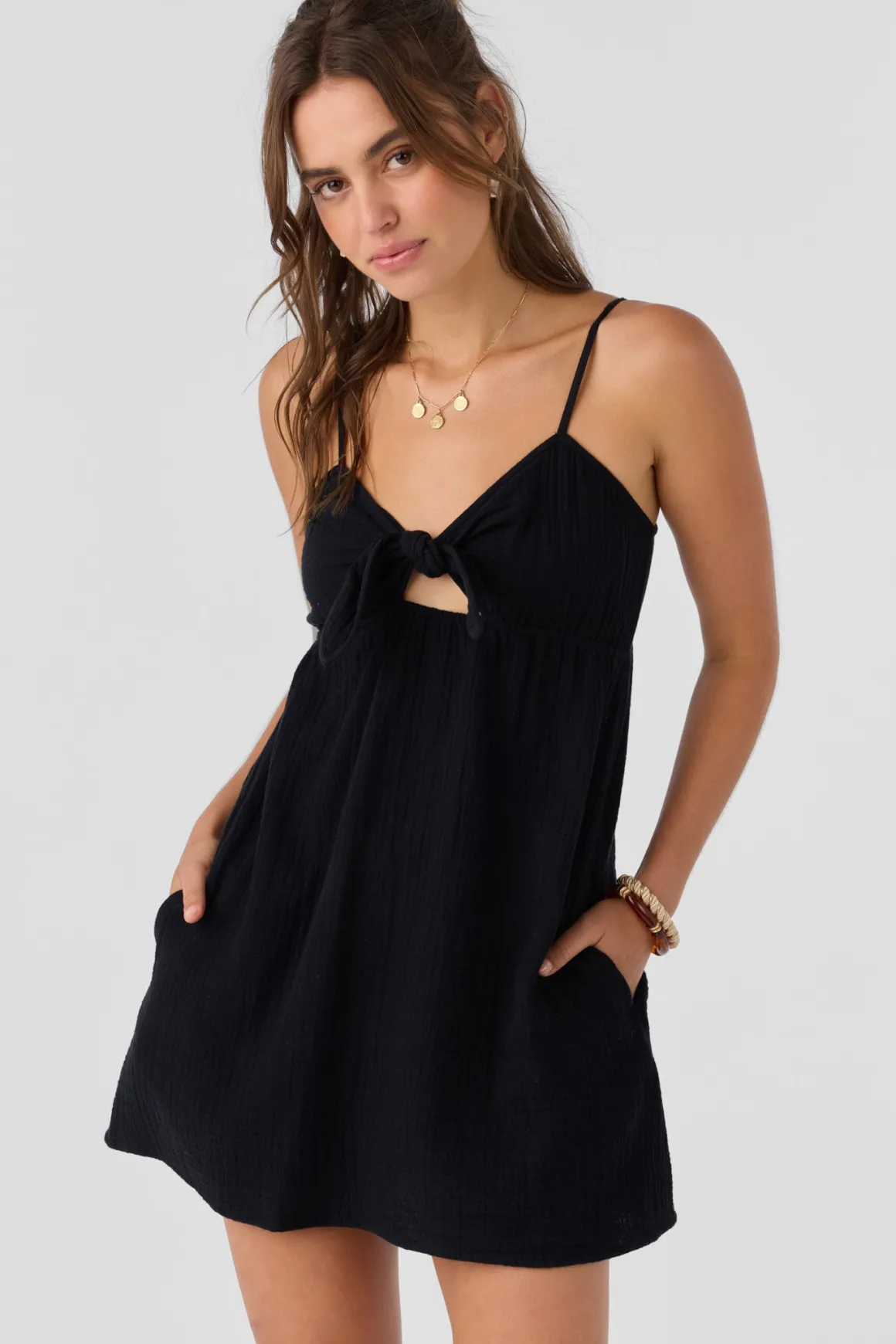 Natalya Short Dress - Black | O'Neill
