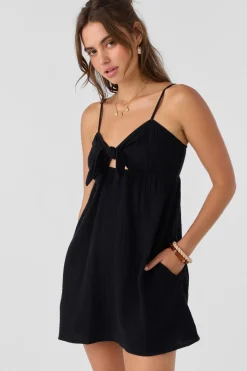 Natalya Short Dress - Black | O'Neill