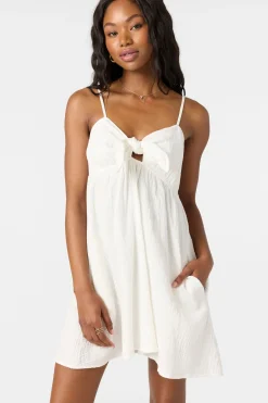 Natalya Short Dress - White | O'Neill