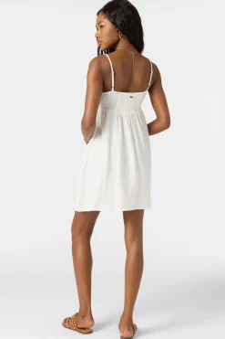Natalya Short Dress - White | O'Neill