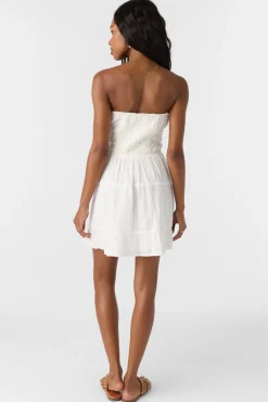 Naya Short Dress - White | O'Neill