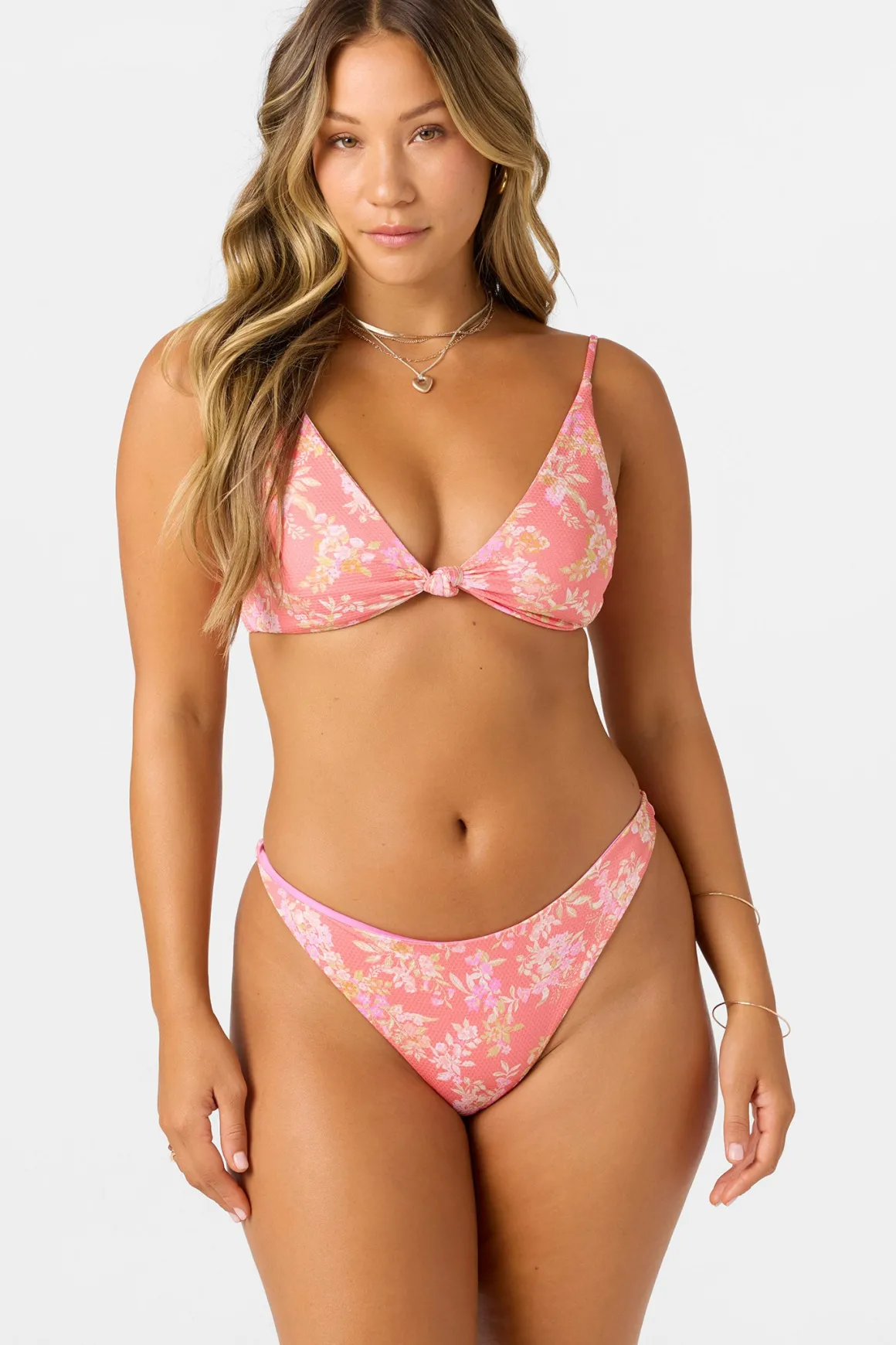 Nayomi Floral Flamenco Cheeky Bottoms - Porcelain Rose | O'Neill