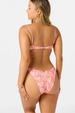 Nayomi Floral Pismo Bralette Top - Porcelain Rose | O'Neill