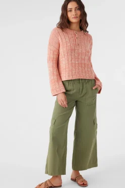 Oceanfront Long Sleeve Sweater - Canyon Clay | O'Neill