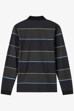 O'Riginals Cassidy Ls Knit Polo Standard Fit Polo - Black | O'Neill