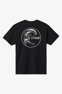 O'Riginals Circle Surfer Relaxed Fit Tee - Black | O'Neill